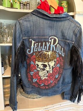 Jelly Roll handcrafted up, cycled jacket